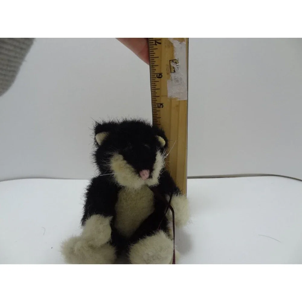 Boyds Bears Cats 6” Plush Black/White Archive Collection Vintage